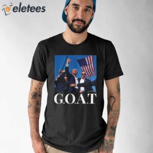 Trump Shooting GOAT Shirt 1