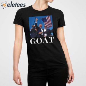 Trump Shooting GOAT Shirt 3