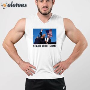 Trump Shooting Stand With Trump Shirt 3