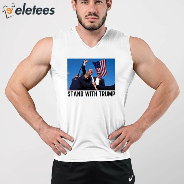 Trump Shooting Stand With Trump Shirt