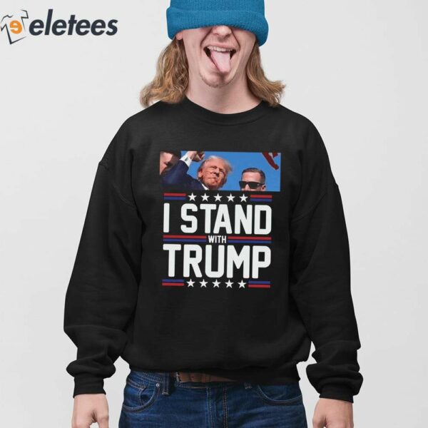 Trump Shoter STAND WITH HIM Shirt