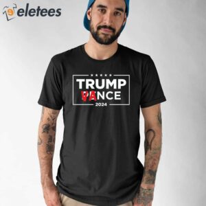 Trump Vance 2024 Not Pence Shirt 1