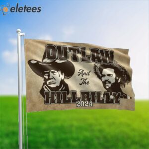 Trump Vance Outlaw And The Hillbilly 2024 Flag1