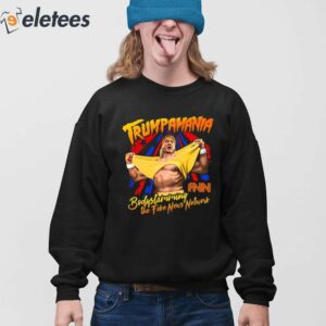 Trump Wrestling Meme Fake News Trumpamania Shirt 4