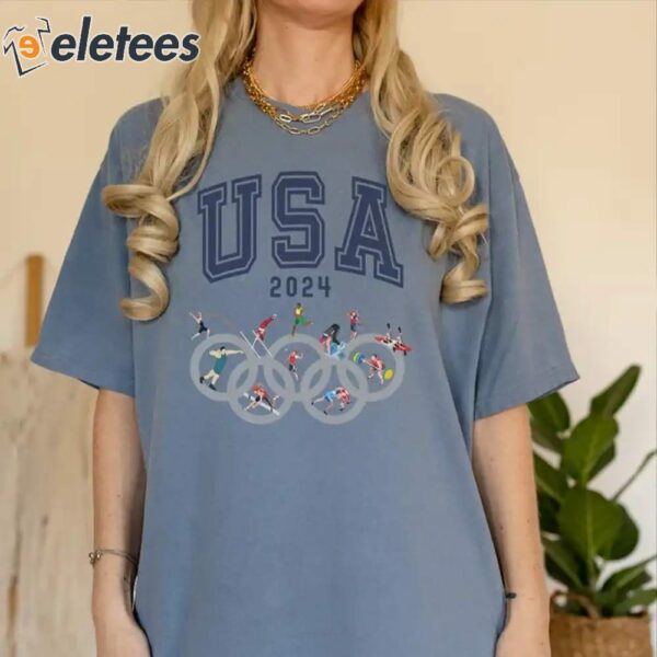 USA Olympic Paris 2024 Summer Shirt