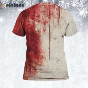 Unisex Blood Im Fine Halloween Printed T Shirt 2