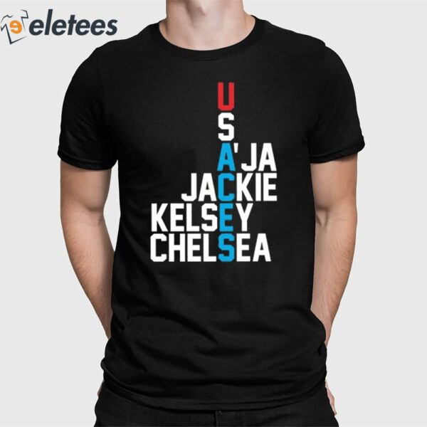 Usaces A’ja Jackie Kelsey Chelsea Shirt