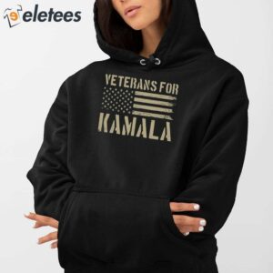 Veterans For Kamala Harris 2024 Shirt 4