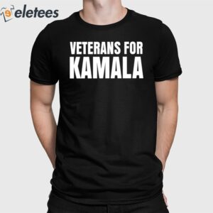 Veterans For Kamala Shirt