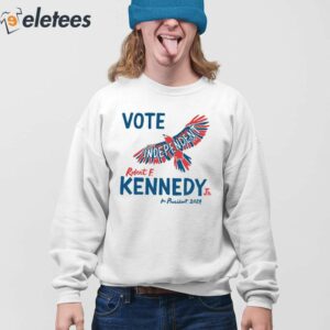 Vote Independent Robert F Kennedy Jr For President 2024 Shirt 4