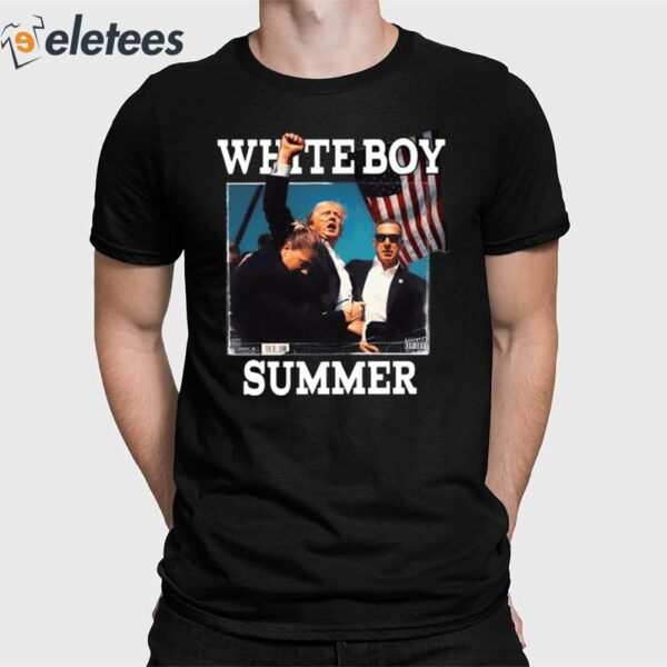 White Boy Summer Trump Shirt