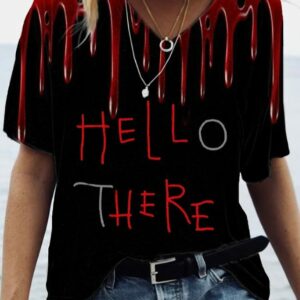 Women’s Hell Here Print T-Shirt