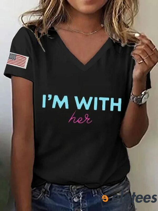 Women’s I’m With Her Print T-Shirt