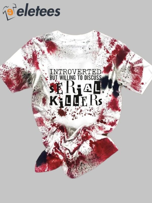 Women’s Serial Killer Print T-Shirt