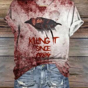 Womens killing it printed T shirt