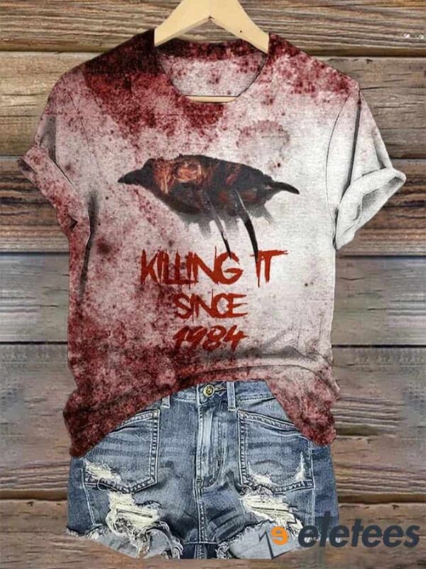 Women’s killing it printed T-shirt