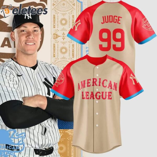 Yankees American League Aaron Judge 2024 All-Star Game Player Jersey