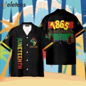 1865 Juneteenth Black Pride Hawaiian Shirt