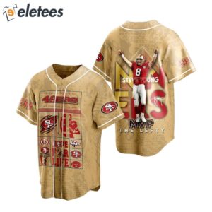 49ers Steve Young MVP Baseball Jersey