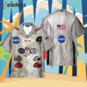 50th Anniversary Armstrong Spacesuit Hawaiian Shirt