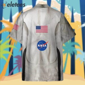 50th Anniversary Armstrong Spacesuit Hawaiian Shirt2