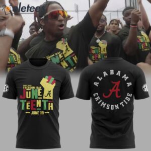 Alabama Since 1865 Freedom Day Juneteenth June 19 Shirt