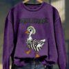 Beetlejuice Beetlegoose Halloween Horror Movie Sweatshirt