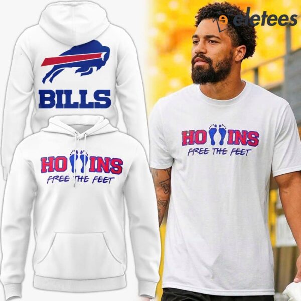 Bills Mack Hollins Free The Feet Hoodie