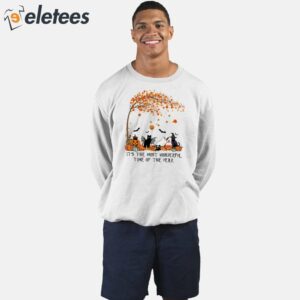 Cats Autumn Its The Most Wonderful Time Of The Year Sweatshirt 5