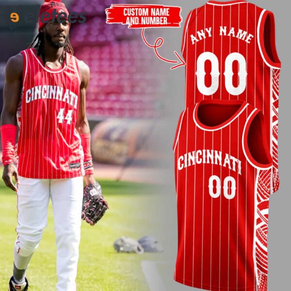 Cincy Reds Basketball Jersey