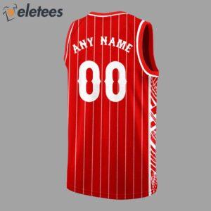 Cincy Reds Basketball Jersey2