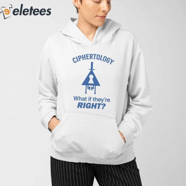 Ciphertology What If They’re Right Shirt