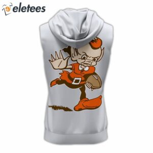 Coach Kevin Stefanski Browns Quipment Staff Sleeveless Hoodie2