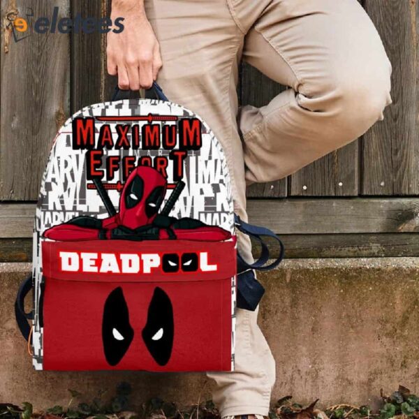 Deadpool Maximum Effort Backpack