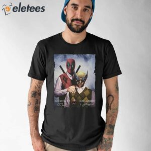 Deadpool Wolverine Ryan Reynolds Hugh Jackman Step Brothers Shirt 1