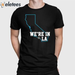 Deshaun Foster Wearing We'Re In La Shirt