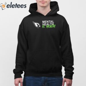 Edgerrin James Cardinals Mental Health Is Health Shirt 4