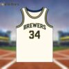 Giannis Brewers Basketball Jersey Giveaway 2024