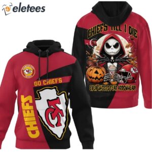 Jack Skellington Chiefs Till I Die Even Ghosts Fear Arrowhead Shirt2