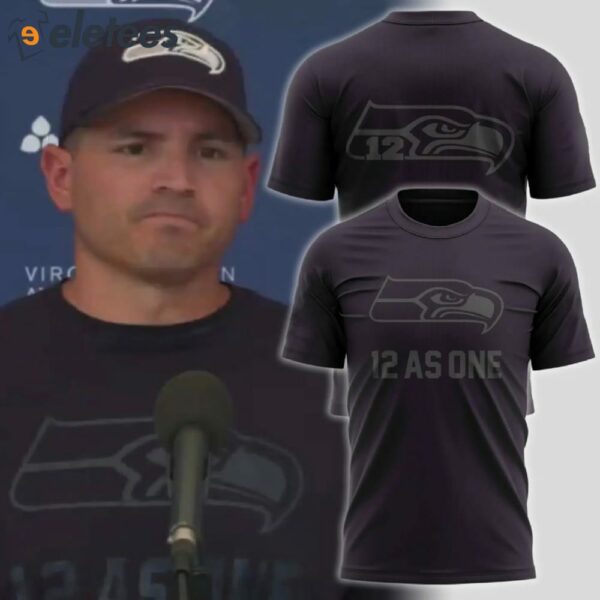 Mike Macdonald Seahawks 12 As One Shirt