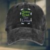 Never Trust The Living Movie Embroidered Hat