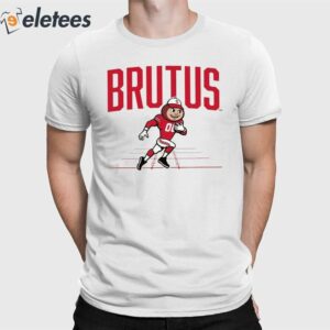 Ohio State Football Brutus Mascot Shirt