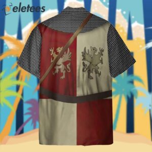 Polish Knight Cosplay Costume Hawaiian Shirt2