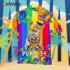 Purride Funny Cat Lovers LGBT Hawaiian Shirt