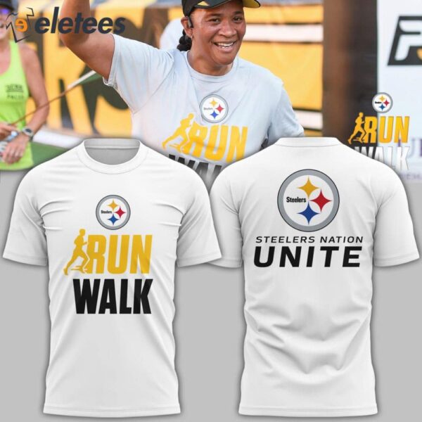 Steelers 2024 Run Walk Shirt