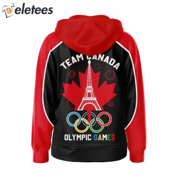 Team Canada Paris 2024 Olympic Games Hoodie