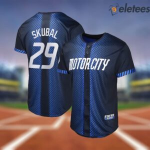 Tigers Tarik Skubal 2024 City Connect Jersey