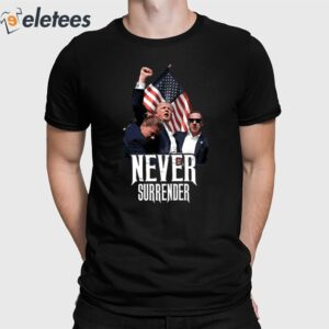 Trump Never Surrender The Answer To 1984 Is 1776 Shirt 2