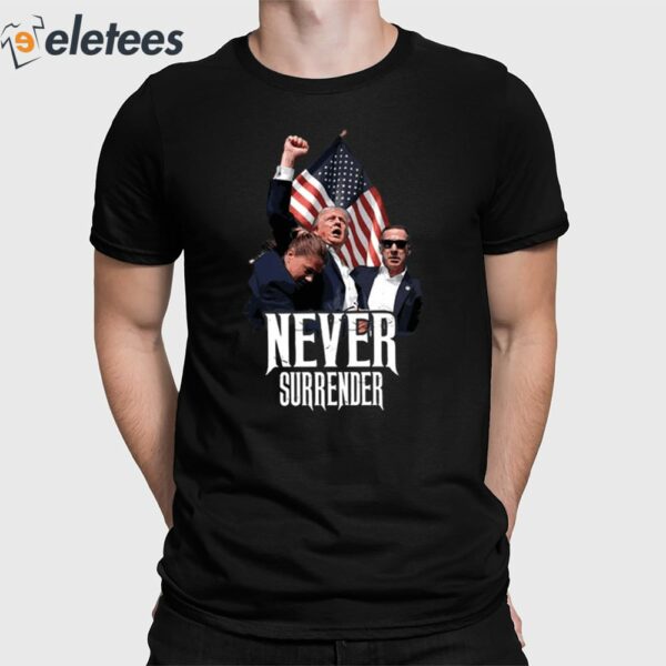 Trump Never Surrender The Answer To 1984 Is 1776 Shirt