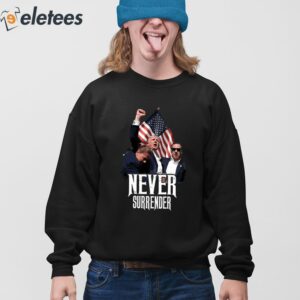 Trump Never Surrender The Answer To 1984 Is 1776 Shirt 5